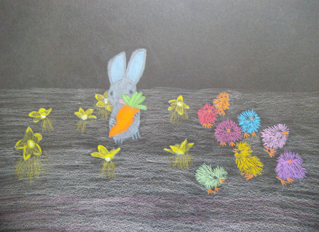 Bunny In The Dark by CorydorasPygmaeus on DeviantArt