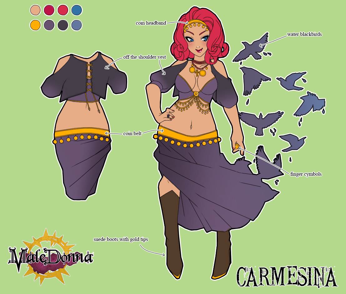 Carmesina Character Sheet
