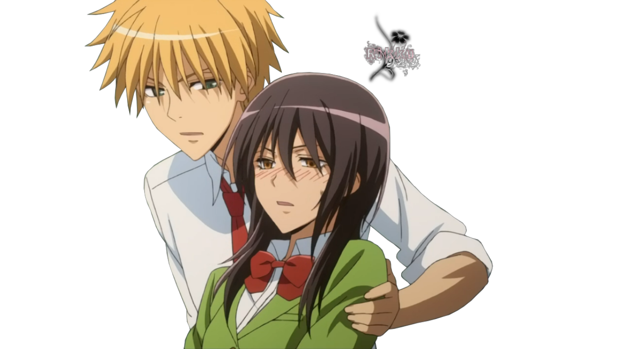 Misaki x Usui render 3