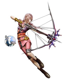 Serah FFXIII-2 Render