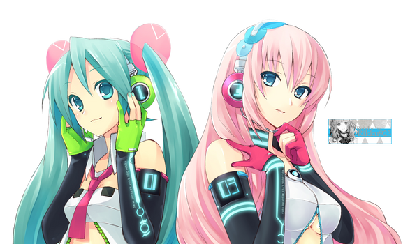 Miku x Luka Render