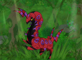 Favourite Poison-type Pokemon: Scolipede