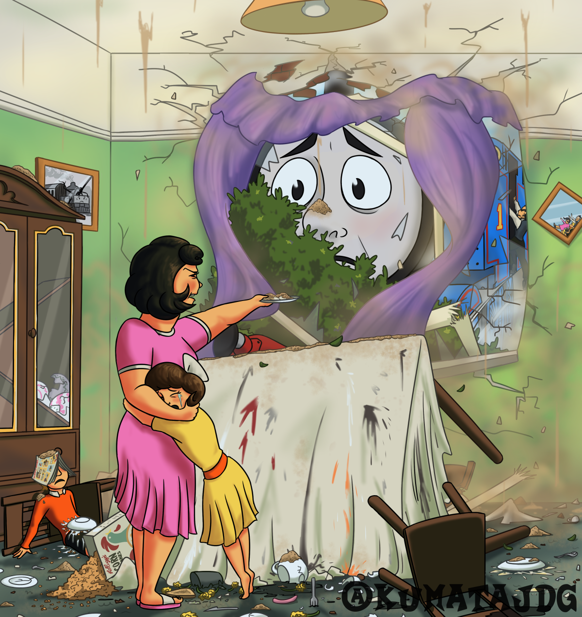 Thomas Comes To Breakfast 3 by Kumata on DeviantArt Thomas Comes To Breakfast 3 by Kumata on DeviantArt