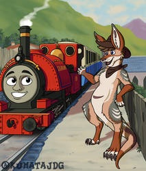 Ricky Rooyote + Skarloey