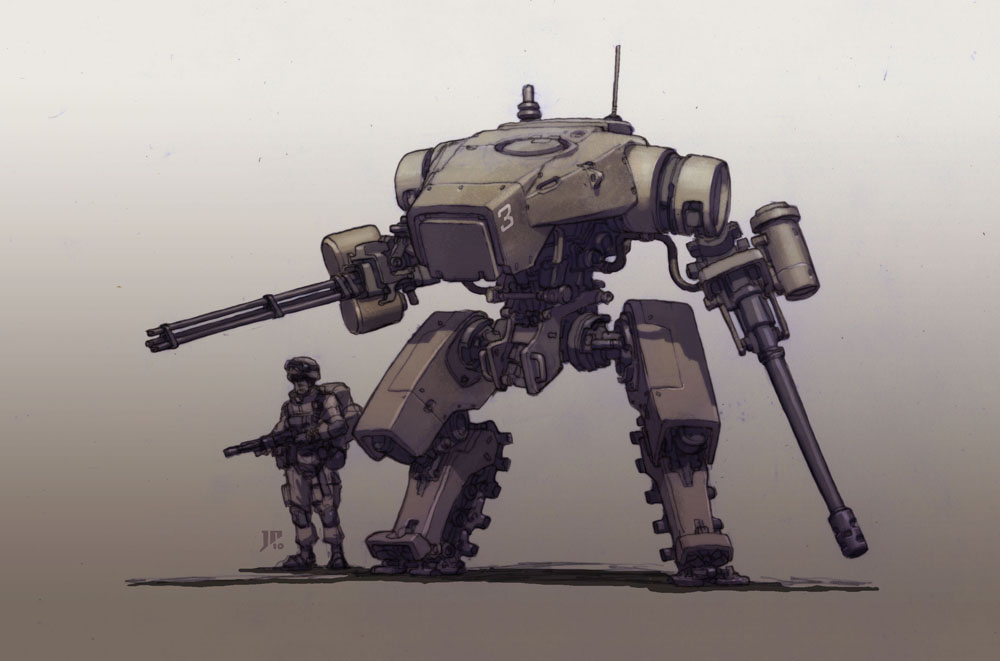 86 Mech Design Rook Support Mech by JakeParker on DeviantArt