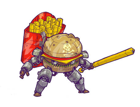 MechDonalds Burgerbot