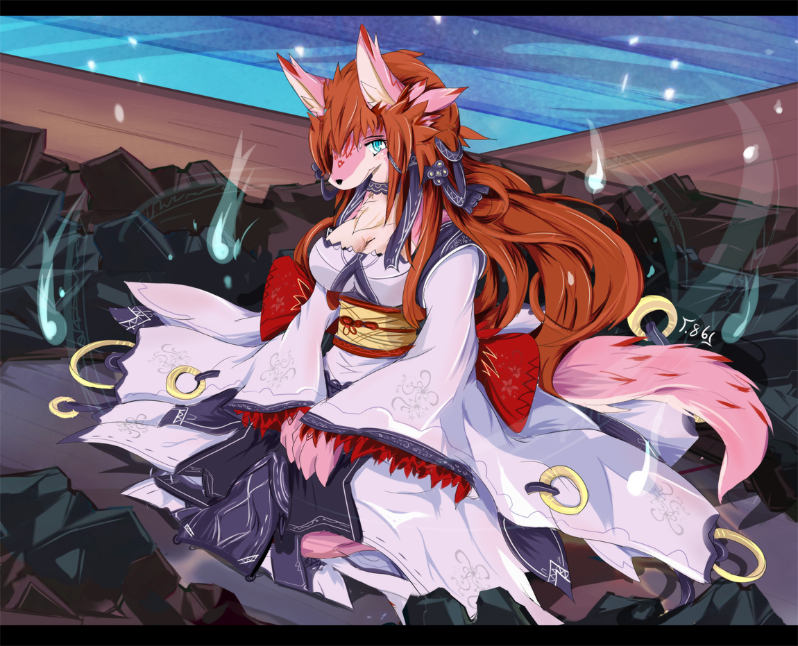 Fox Spirit Robe Fox Spirit by dragoon86 on DeviantArt