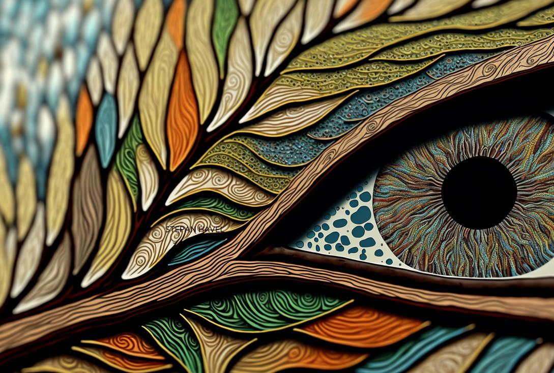 Perception of patterns in nature by ImaginativeDadaism on DeviantArt