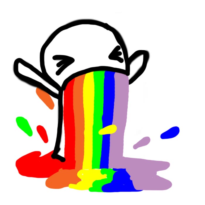 Rainbow Puke By Hennessycool On Deviantart Rainbow Puke By Hennessycool On Deviantart