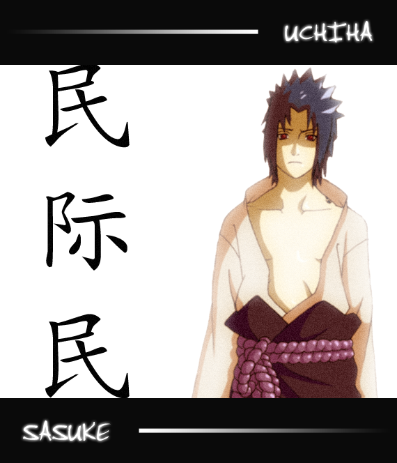 Shippuden Sasuke - Fancy