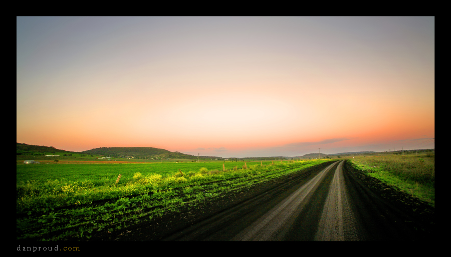 the back road