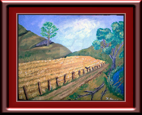 Pasture in Oil