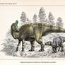 Adynomosaurus arcanus and Pareisactus evrostos