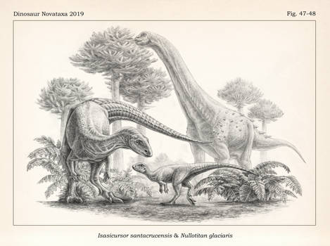 Isasicursor santacrucensis, Nullotitan glaciaris