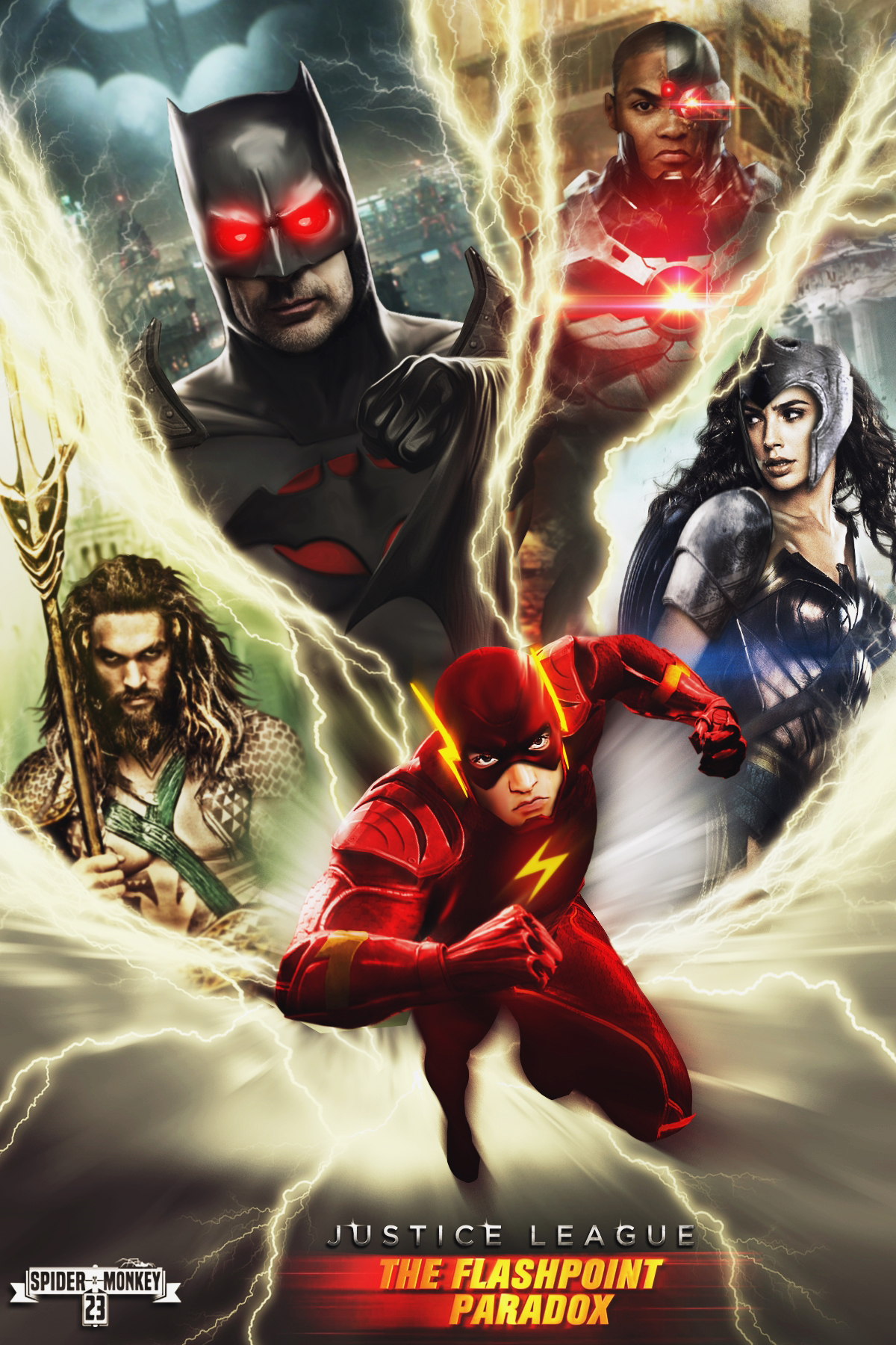 Justice League: The Flashpoint Paradox poster.