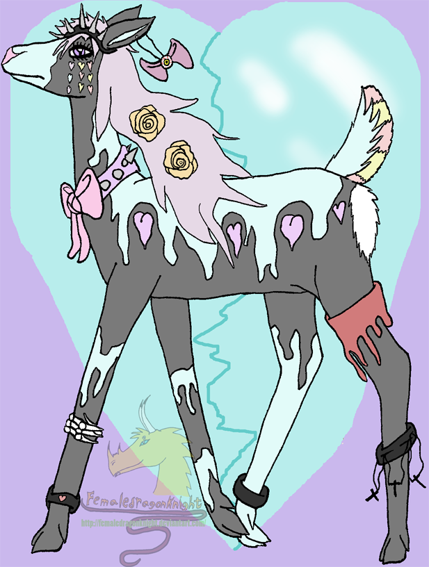 Pastel goth doe Auction (Closed!)