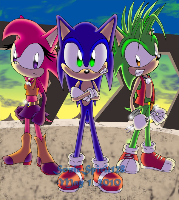 Sonic, Sonia and Manic on JulesXAleenaFanClub - DeviantArt.