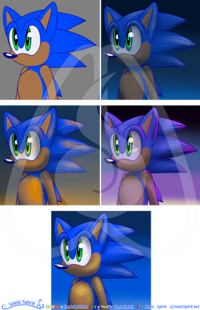 Sonic Color Test
