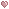 Red pixel heart