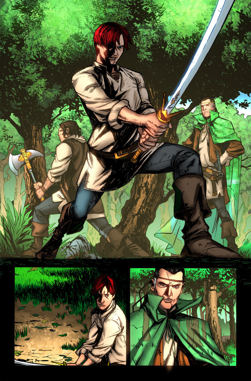 Wheel of Time issue 8 page 16 by NicChapuis on DeviantArt