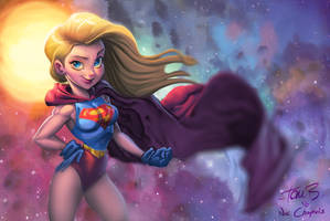 Super Girl by Tom Bancroft