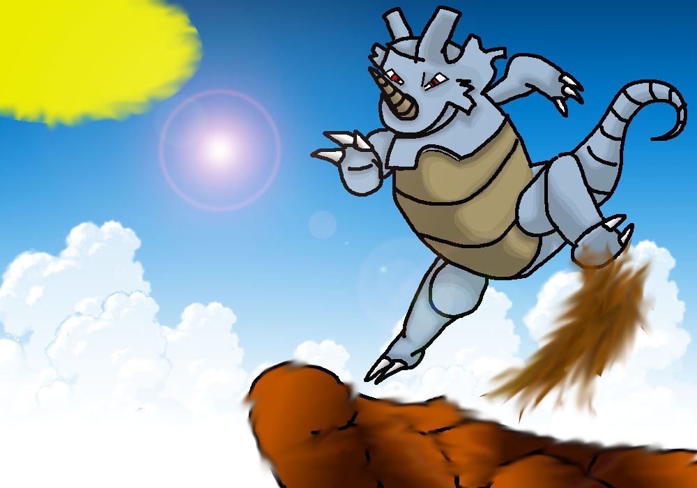 Your Rhydon Me Rhydon Rhydon by superstupidy on DeviantArt