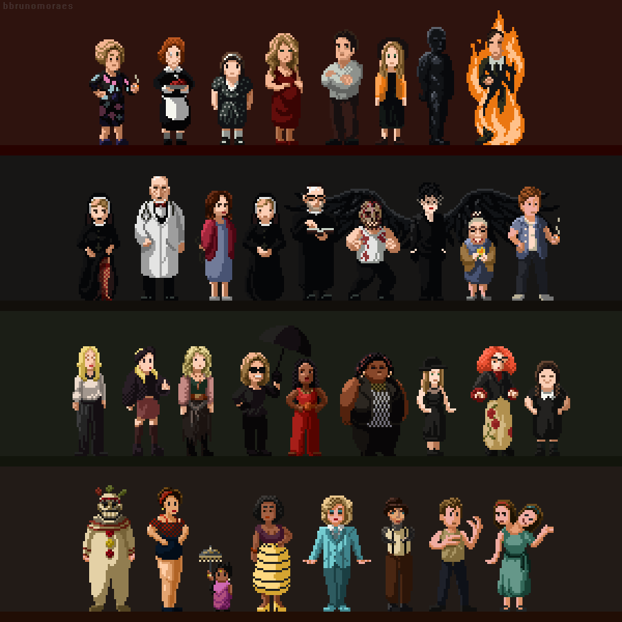 Animated) American Horror Story: Tribute by bbrunomoraes on DeviantArt Animated) American Horror Story: Tribute by bbrunomoraes on DeviantArt
