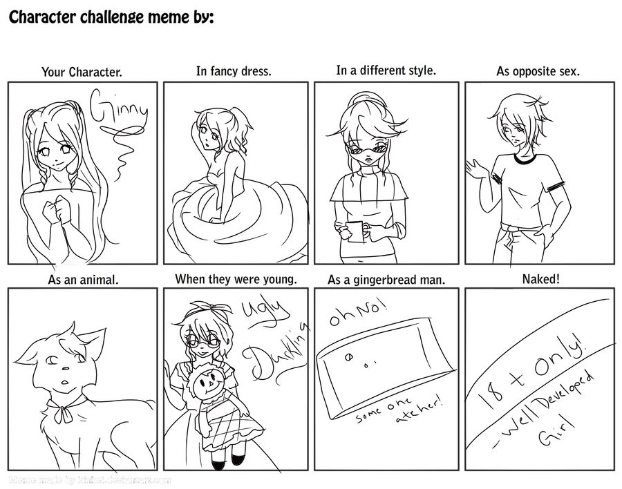 Characterization Meme :.:Character meme :.: by Graceoflove on DeviantArt