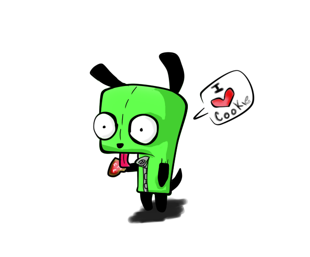 Gir loves cookie