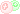 Pink and green points!