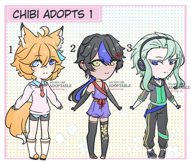 [2/3 OPEN] Chibi Adopt 1 + Custom