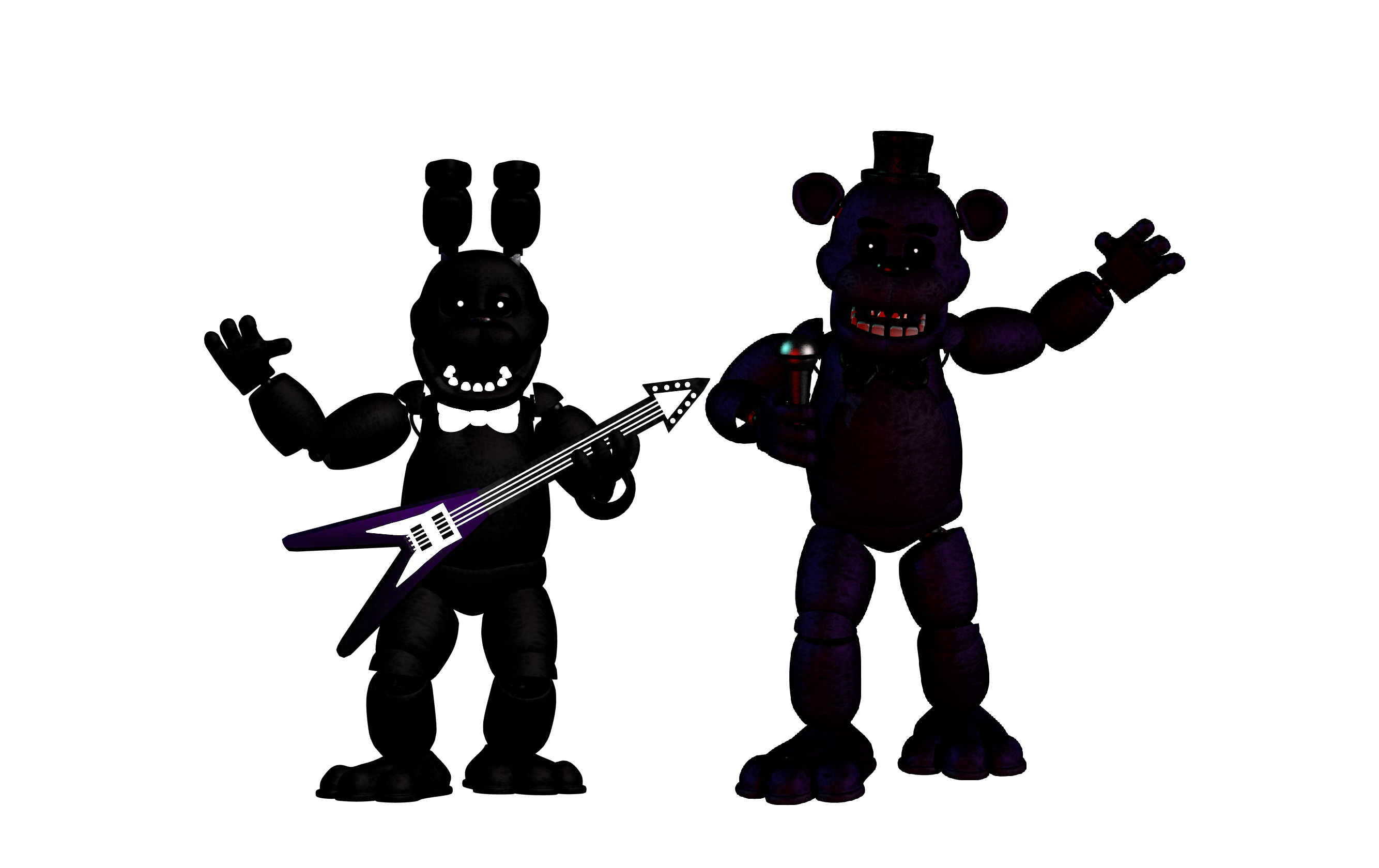 Fnaf 1 Shadow Bonnie And Shadow Freddy Preforming By Bonnie2335 On fnaf-1-shadow-bonnie-and-shadow-freddy-preforming-by-bonnie2335-on