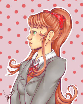 Doki doki literature club Monika