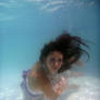 Purple Dress Underwater 2