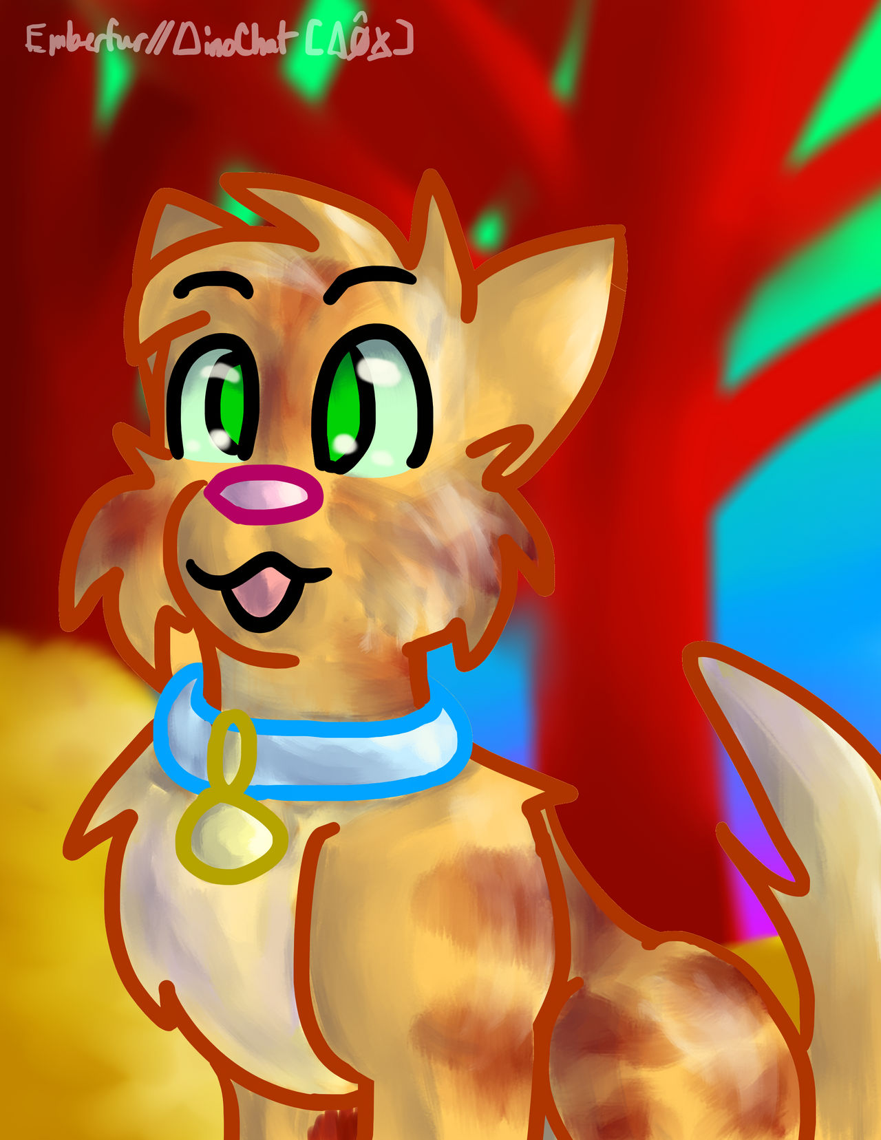 Rainbow Rusty by EmberfurDinoChat on DeviantArt