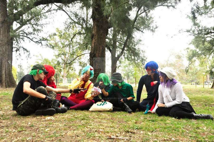 HTF cosplay - group V by Paper-Doll89 on DeviantArt