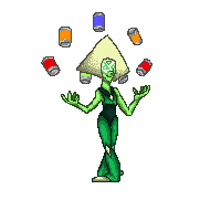 Peridot Sprite by Graphite-Graveyard