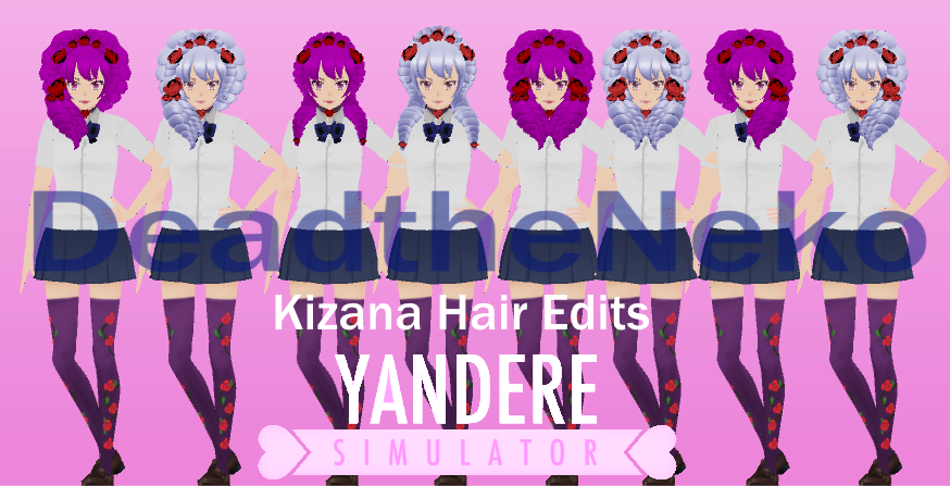 Yandere Simulator Kizana Hair Edits By Undeadguy1999 On Deviantart