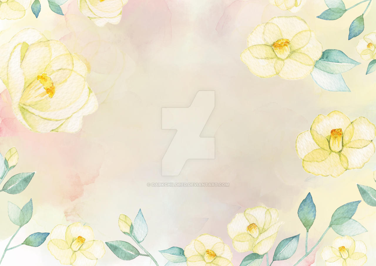 White camellia flowery background 2 by DarkChildRed on DeviantArt