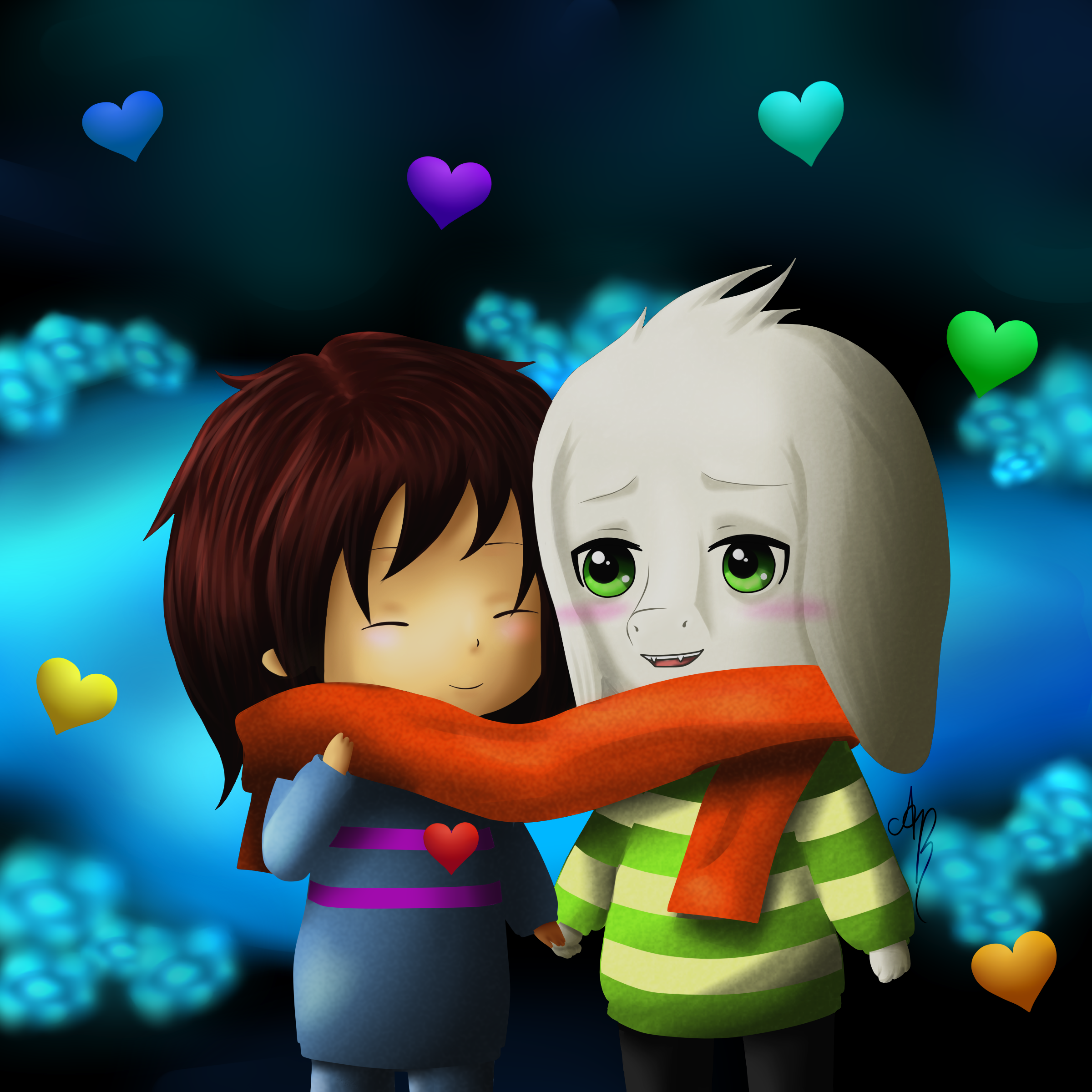 Asriel And Frisk Undertale Fanart By Secondvoiceart On Deviantart Asriel And Frisk Undertale Fanart By Secondvoiceart On Deviantart
