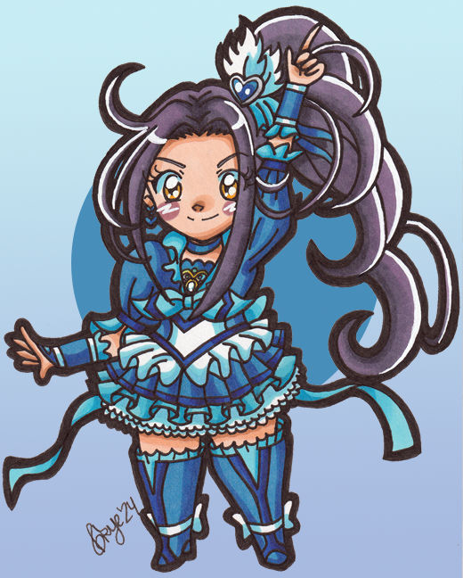 PC - Cure Beat Chibi by skyechan on DeviantArt