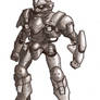 Armed Battlesuit - Pencil