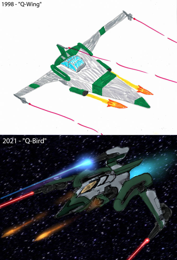 Q-Wing Redesign by Great-5 on DeviantArt