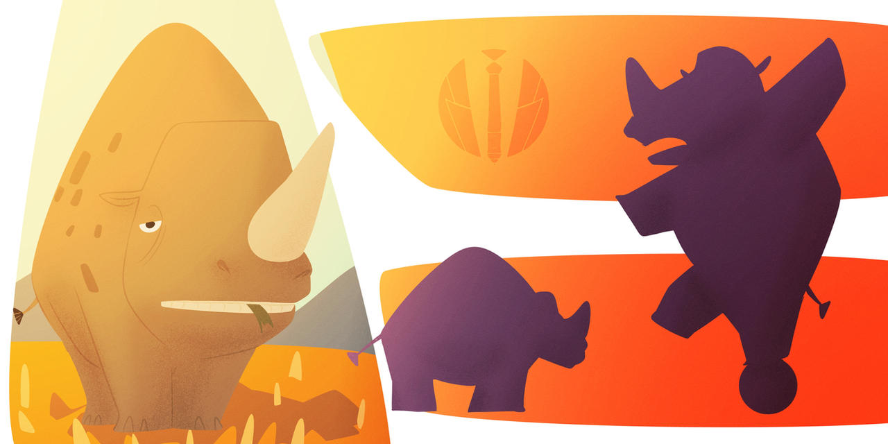 Rhino Ffe Rhino Character Design by DrawingDaveDraws on DeviantArt