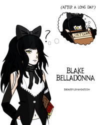 Fanart: Blake Belladonna, In My Own Style