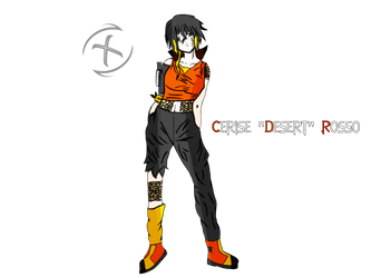 RWBY OC: Cerise 'Desert' Rosso (2017 Rendition)