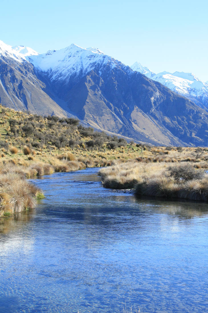 Rangitata River New Zealand By Flameofthewest1 On DeviantArt rangitata-river-new-zealand-by-flameofthewest1-on-deviantart