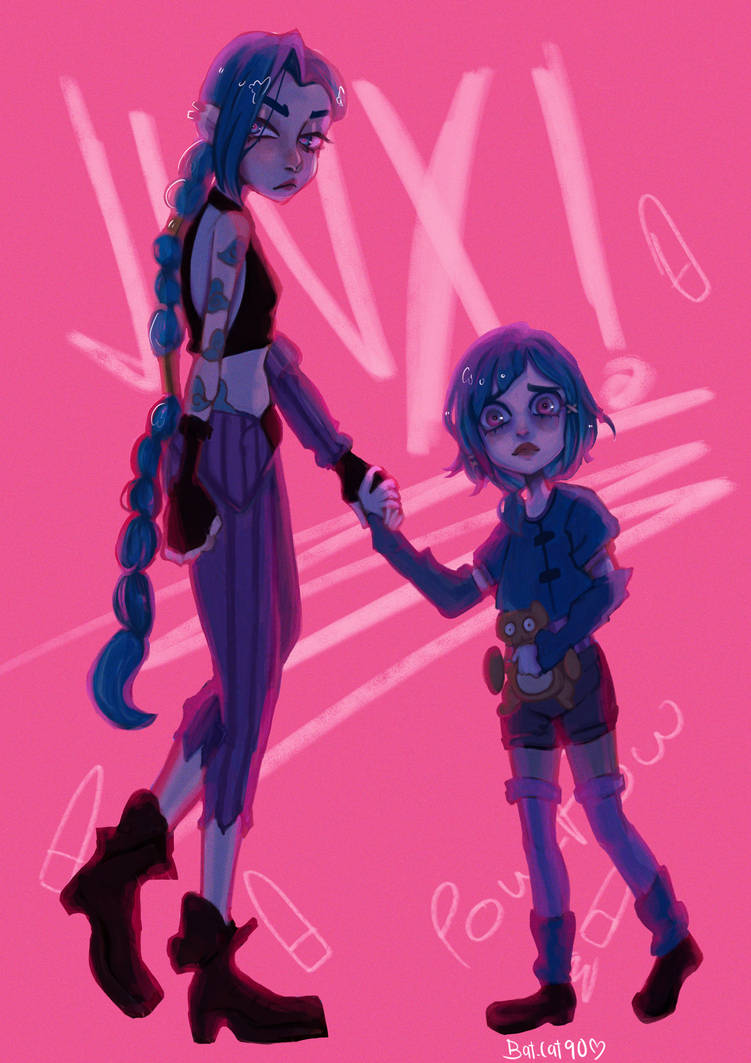 Jinx Friend Arcane Jinx by BatCat90 on DeviantArt