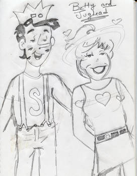 Jughead and Betty Kisses