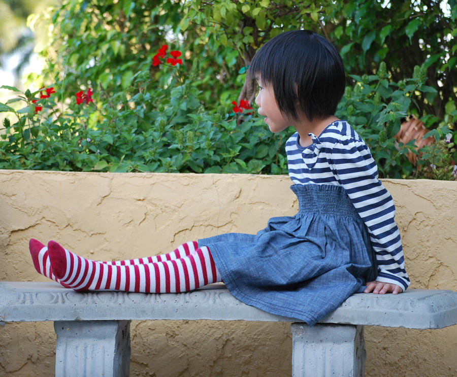 Striped Stockings 9